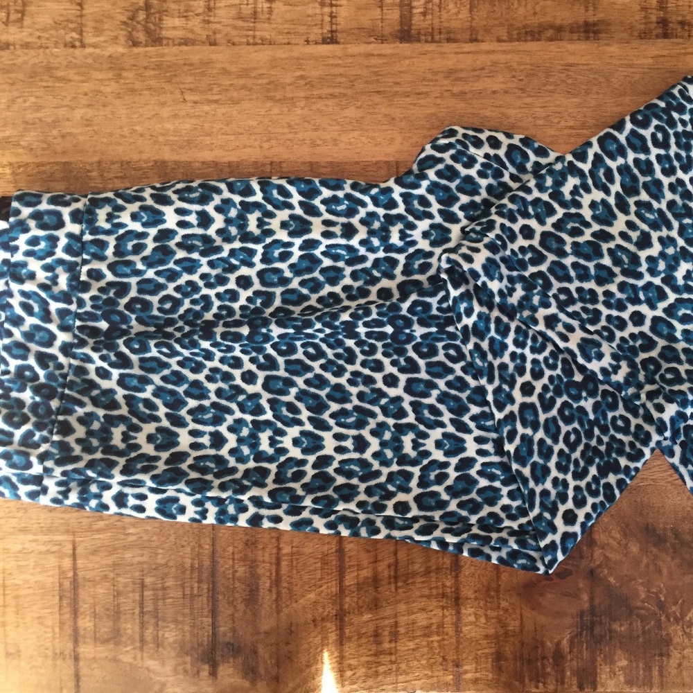 Kim Kardashian Leopard Leggings